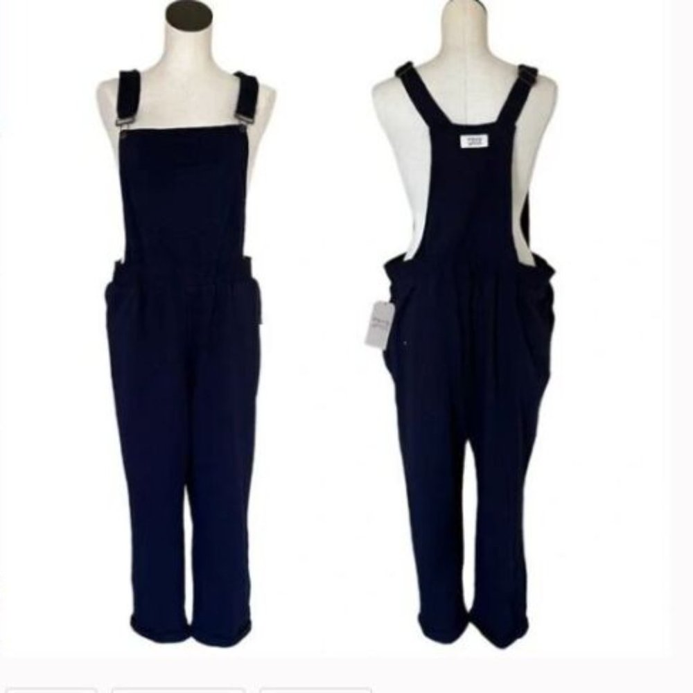 Frye&Co Navy Cotton Overalls
